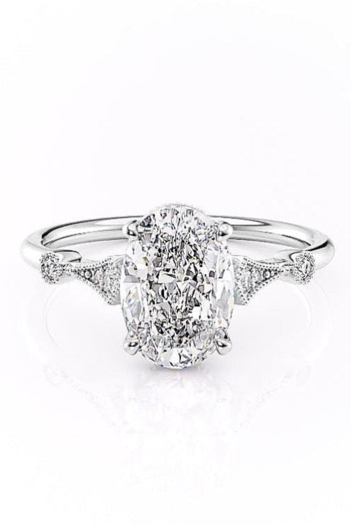 oval-cut-solitaire-milgrain-pave-set-moissanite-engagement-ring