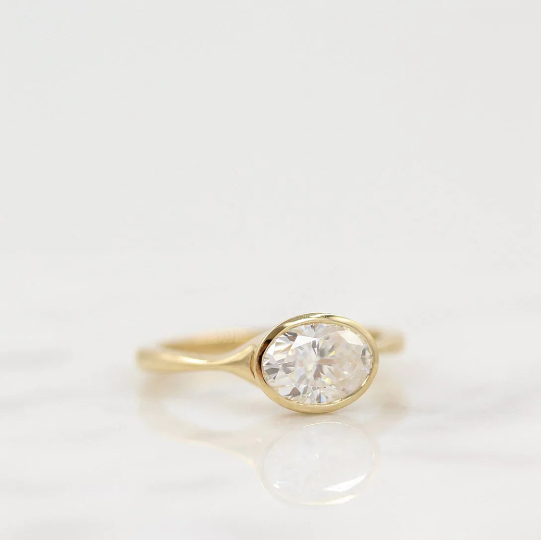 Moissanite Engagement Ring USA