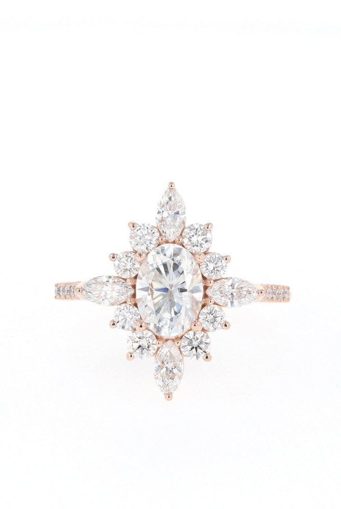 Vintage Style Oval Ring