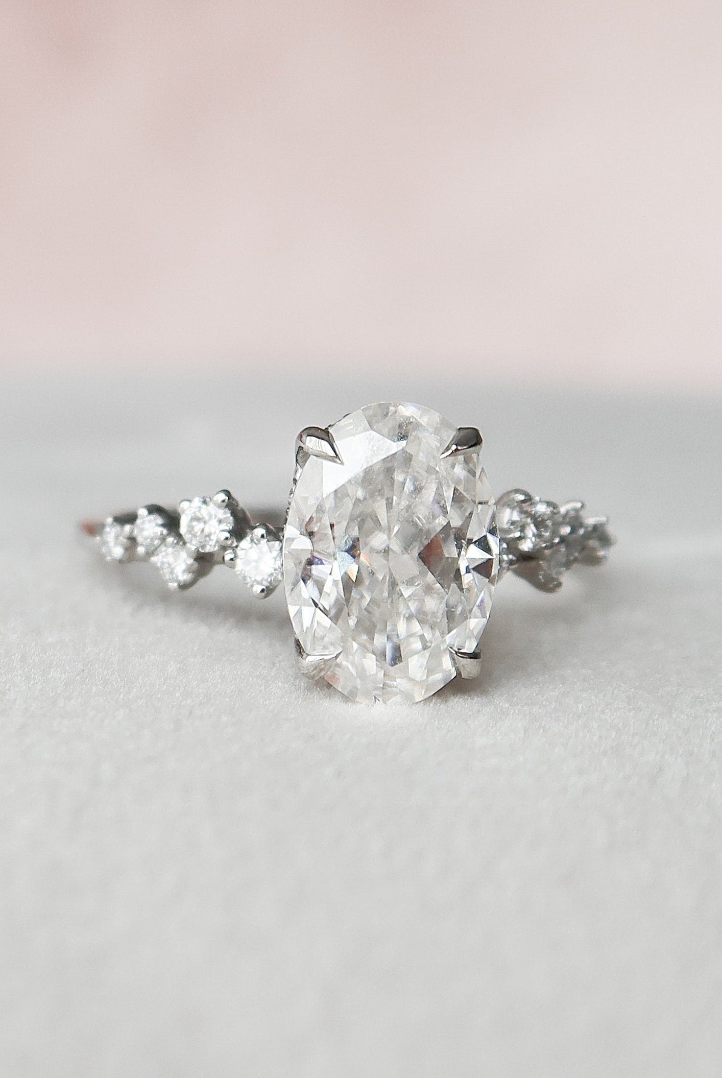 Oval Bridal Ring