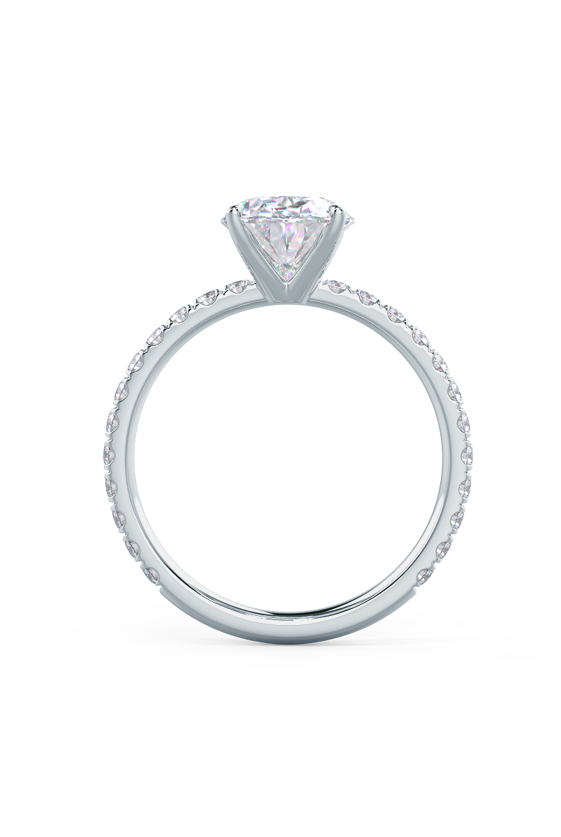 Moissanite Diamond Ring