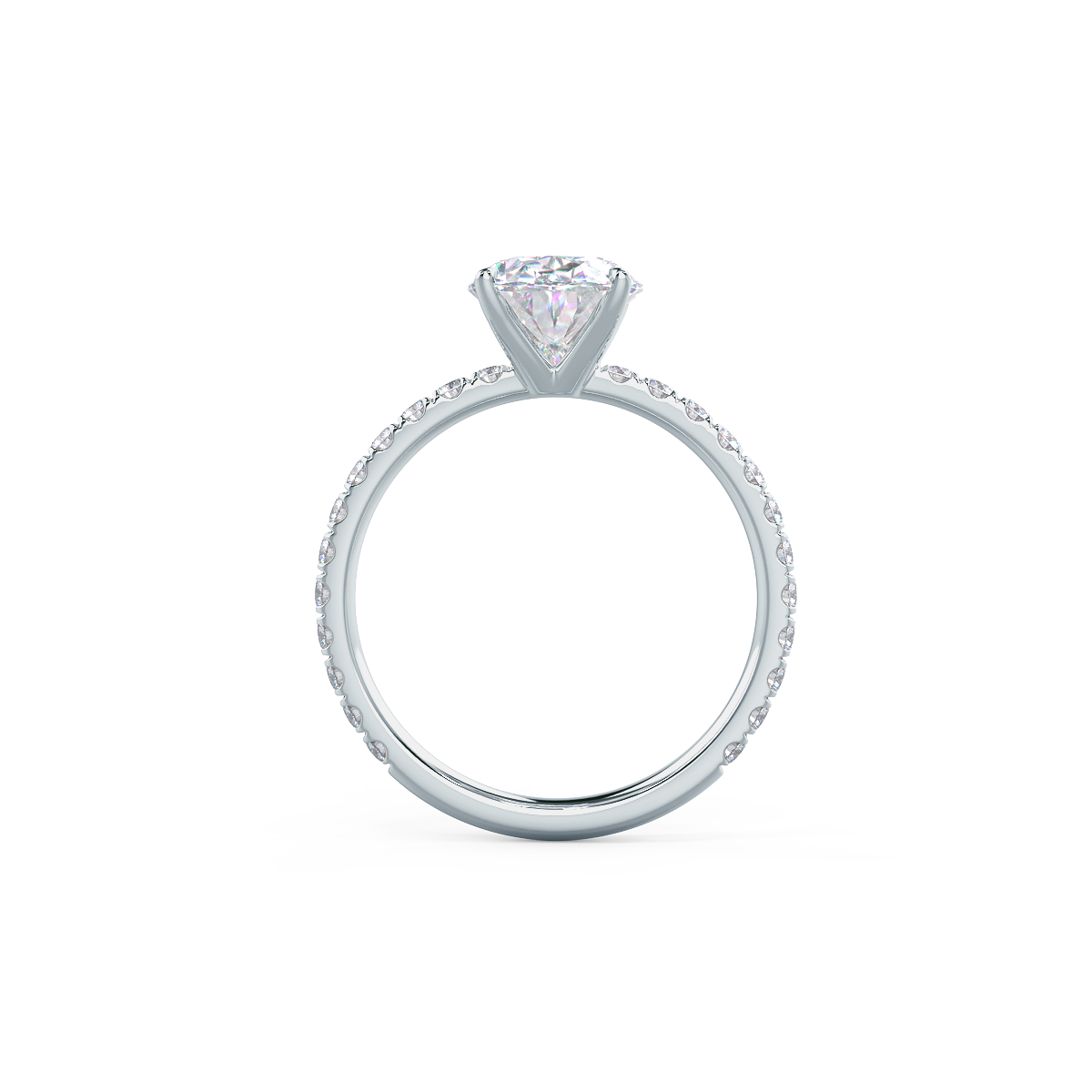 Moissanite Diamond Ring