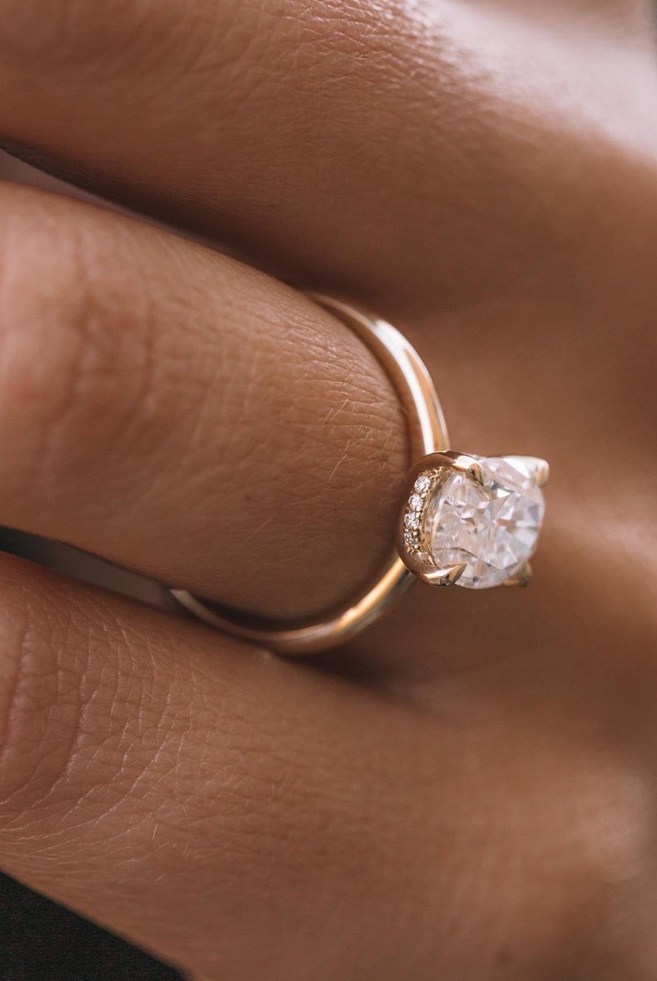 2.05CT Moissanite Ring