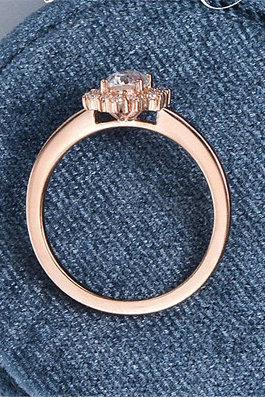 1.0CT Moissanite Ring
