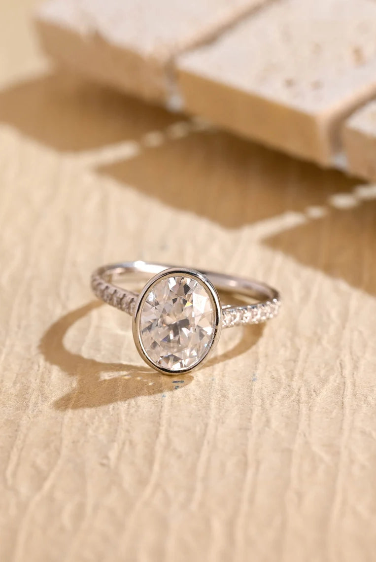 Oval Diamond Ring