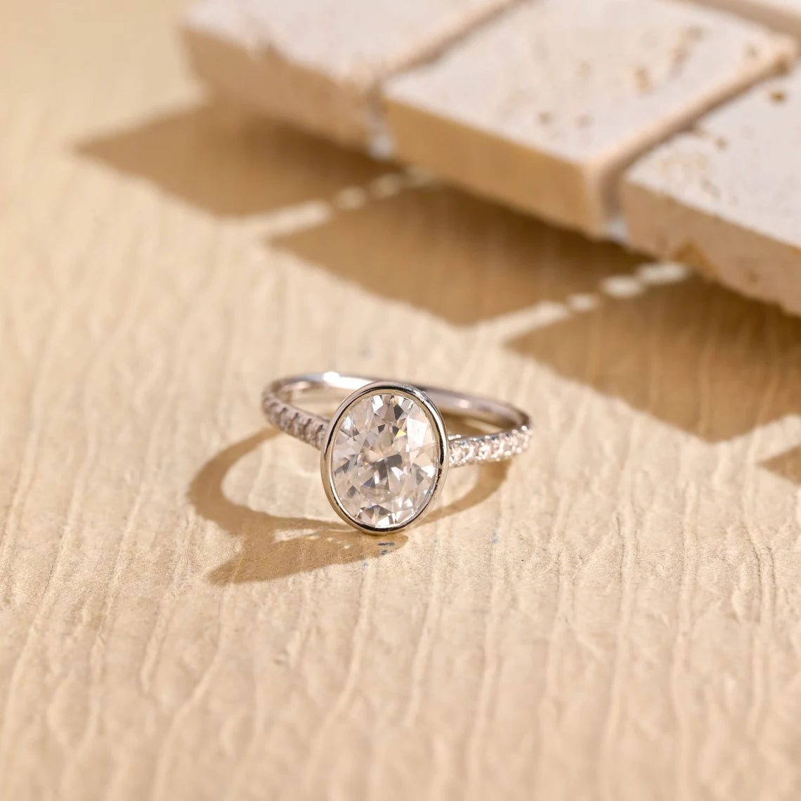 Oval Diamond Ring