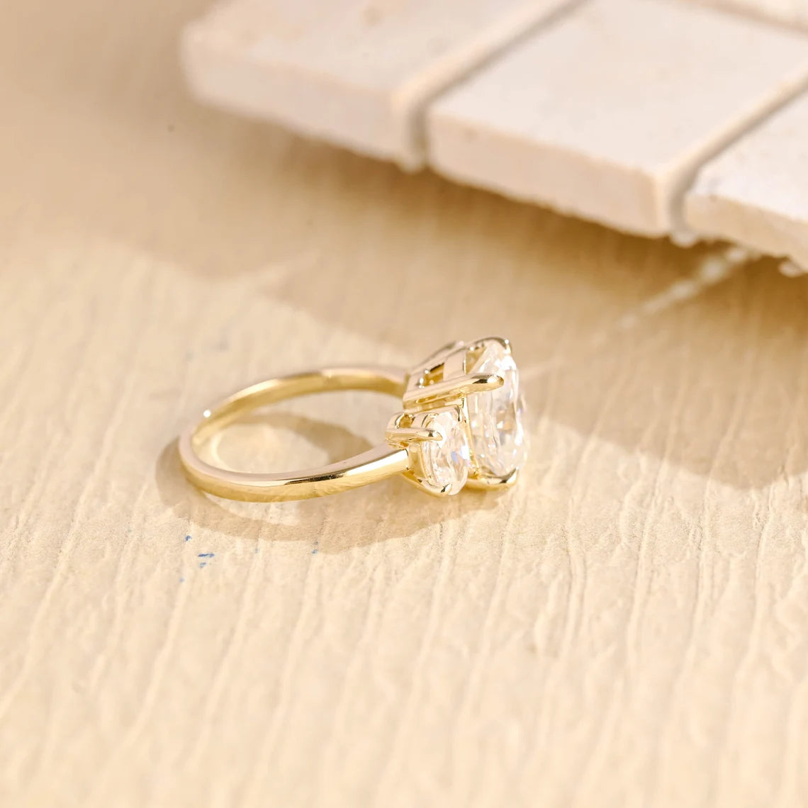 Oval Diamond Trilogy Ring