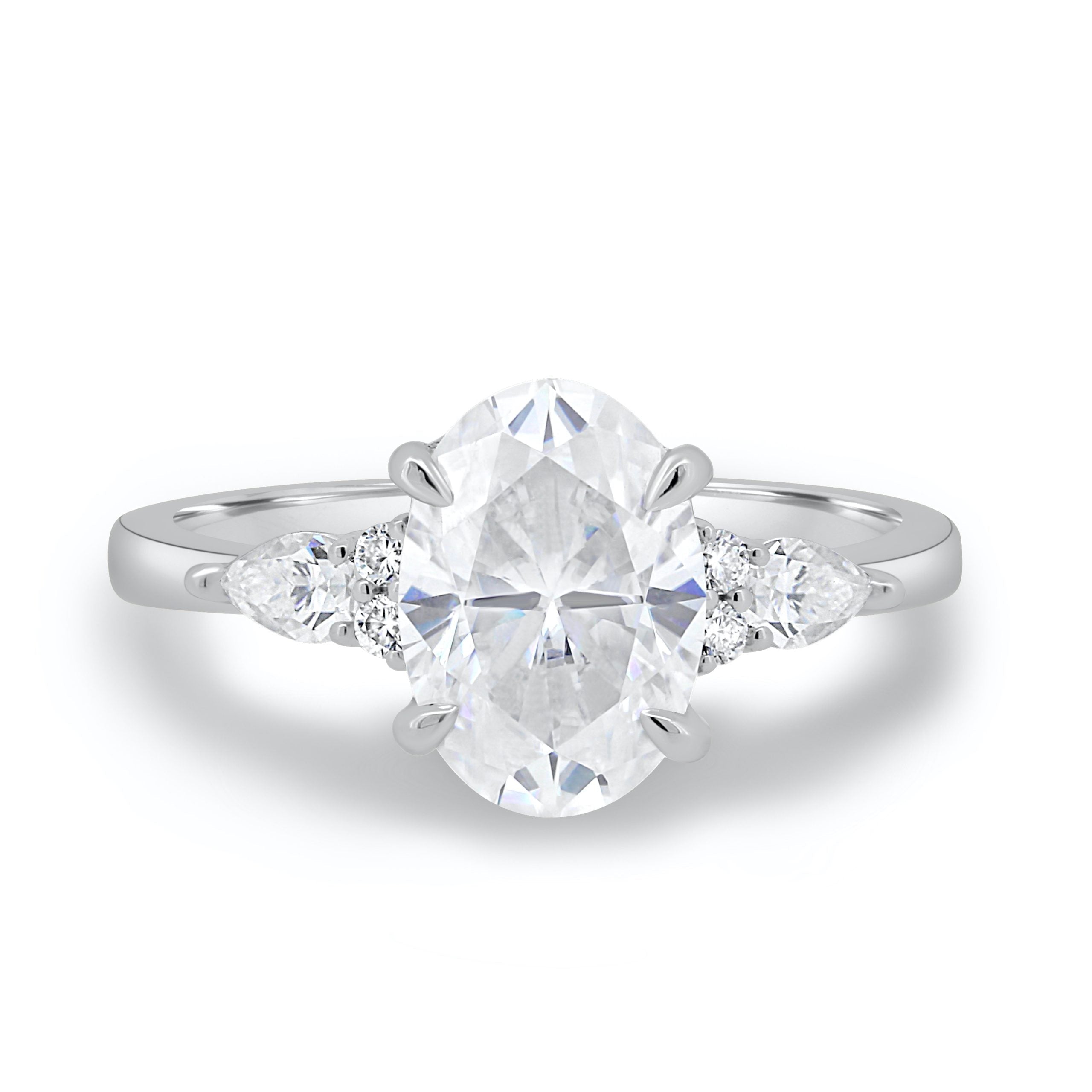 Oval Bridal Ring