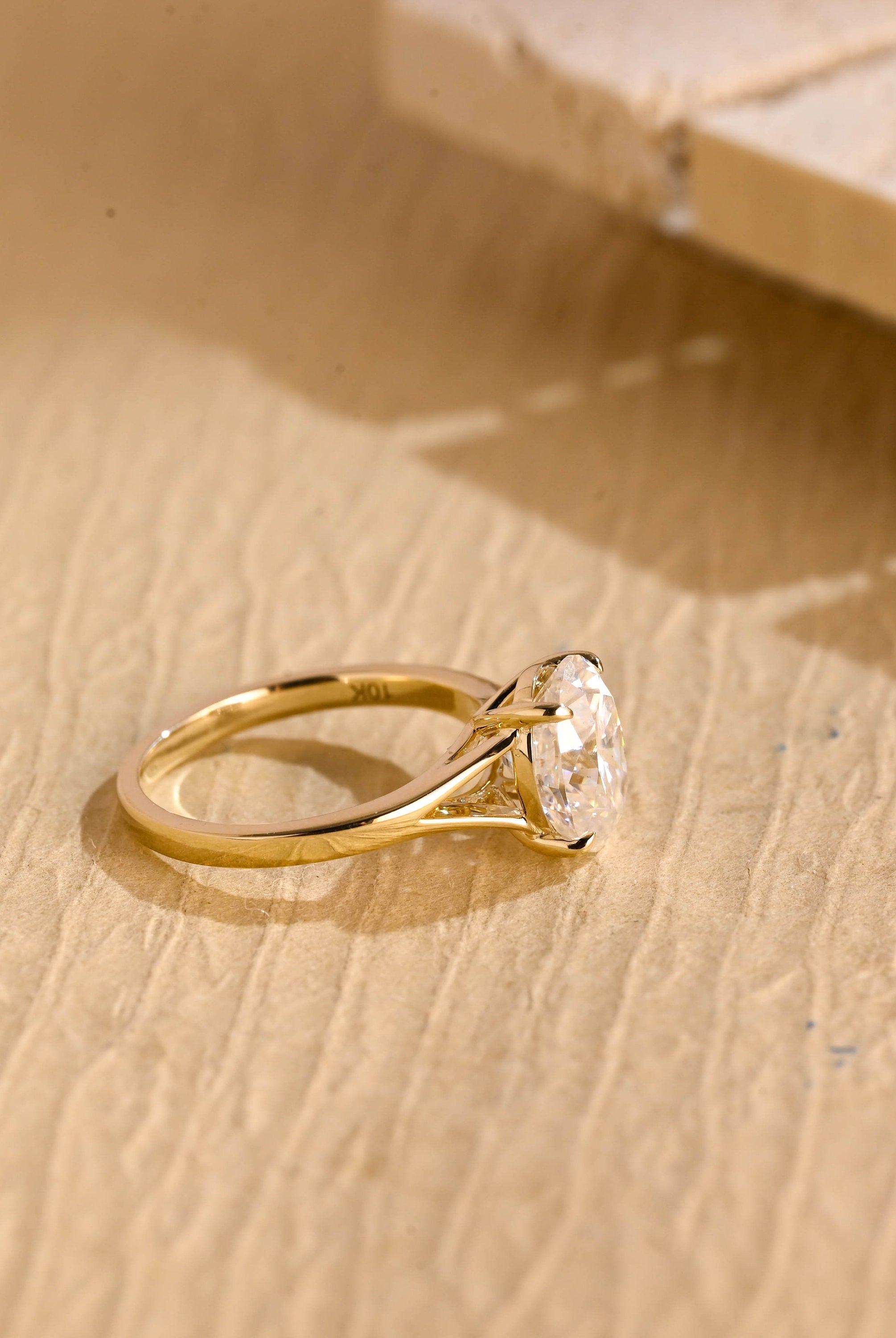 Split Shank Engagement Ring