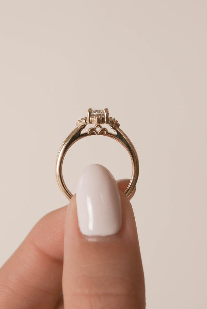 Oval Bridal Ring