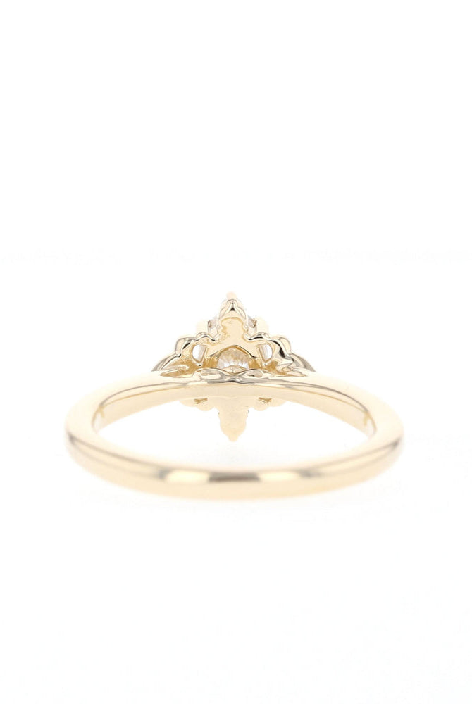 Oval Vintage Engagement Ring for Women