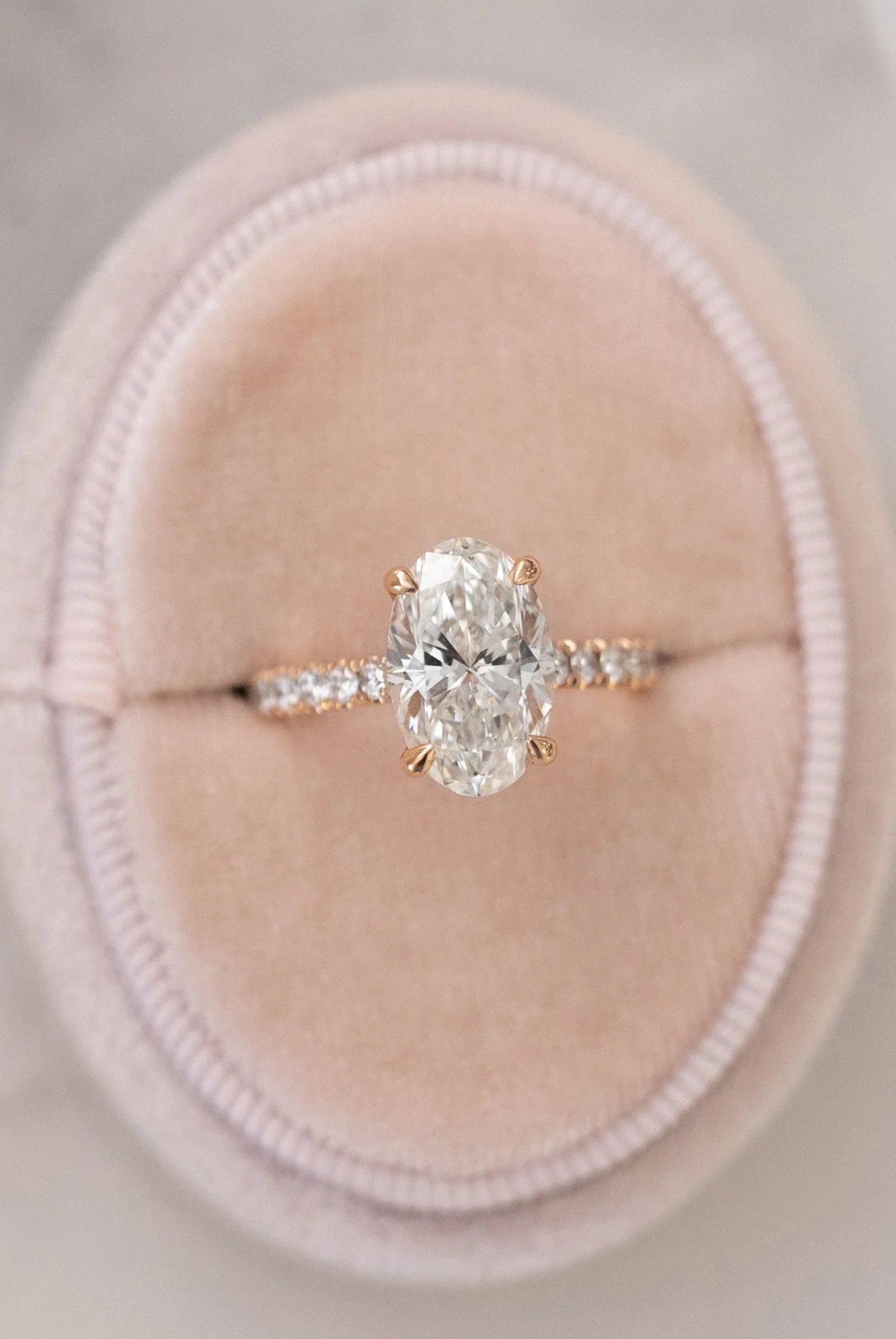 Oval Cut Diamond Ring for Women
