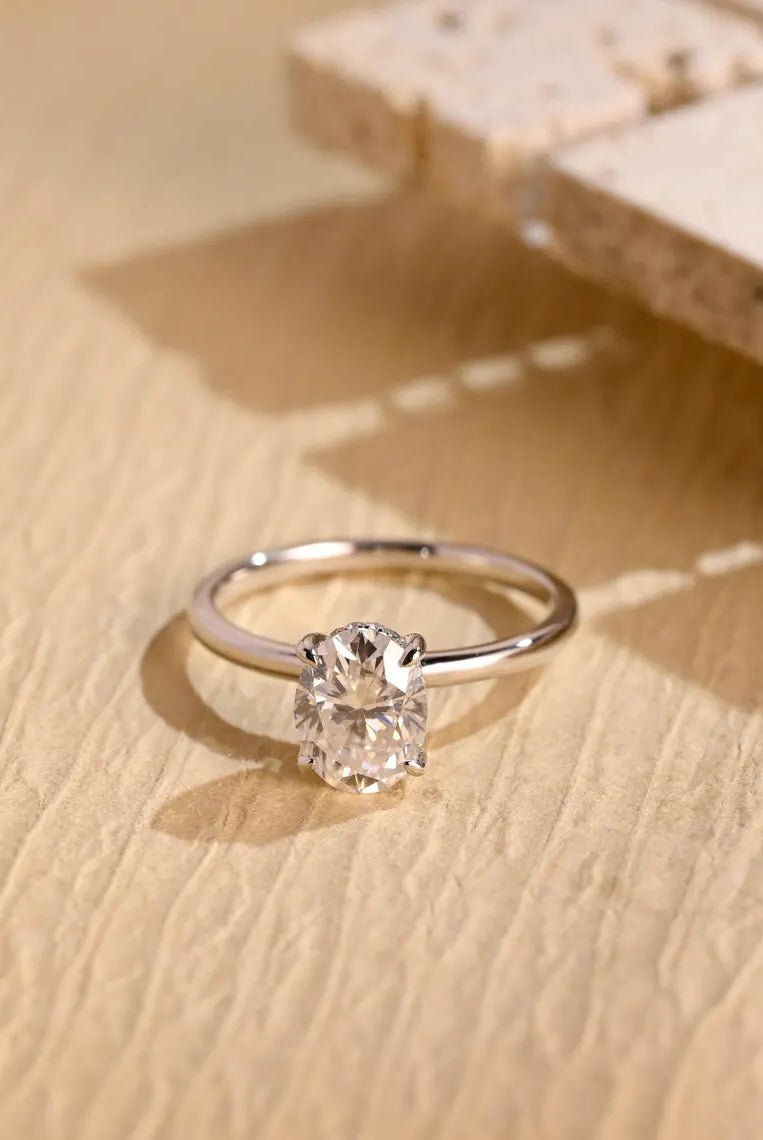Elegant Solitaire Ring