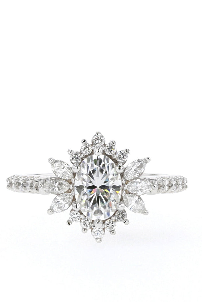 1.20 Carat Moissanite Engagement Ring