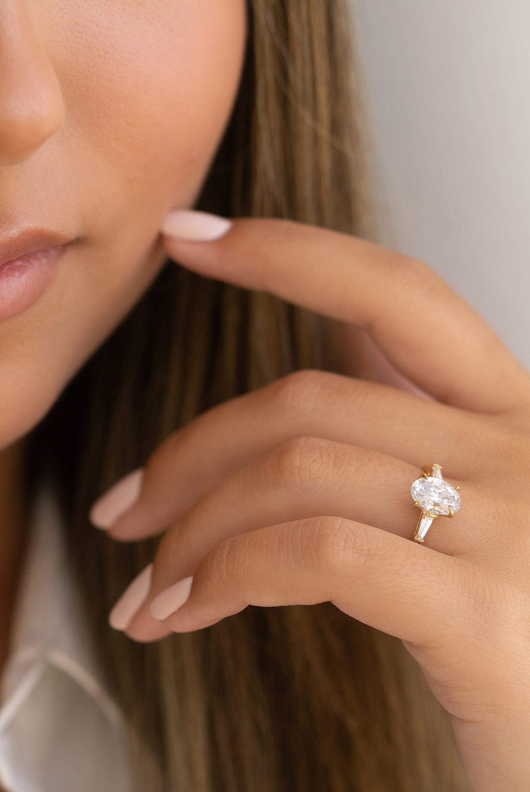 Three Stone Engagement Ring