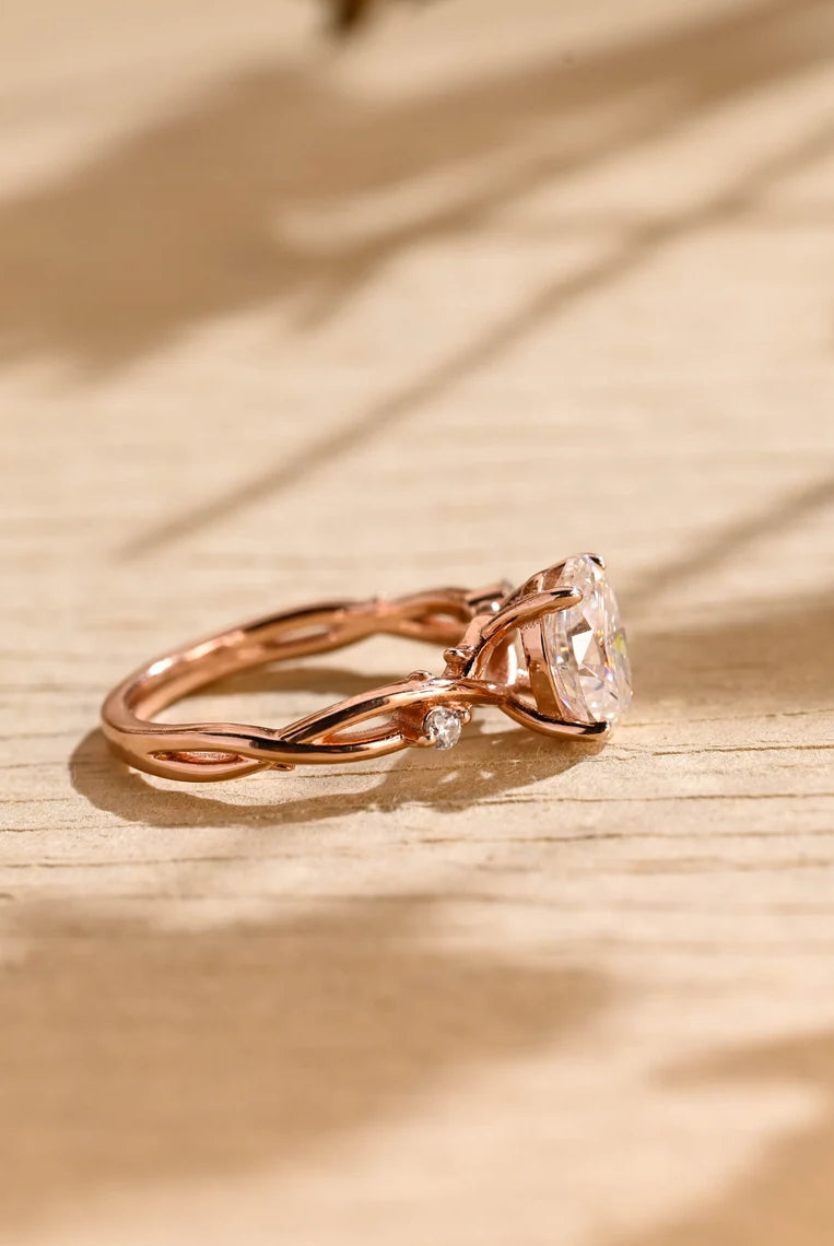 Botanical Engagement Ring