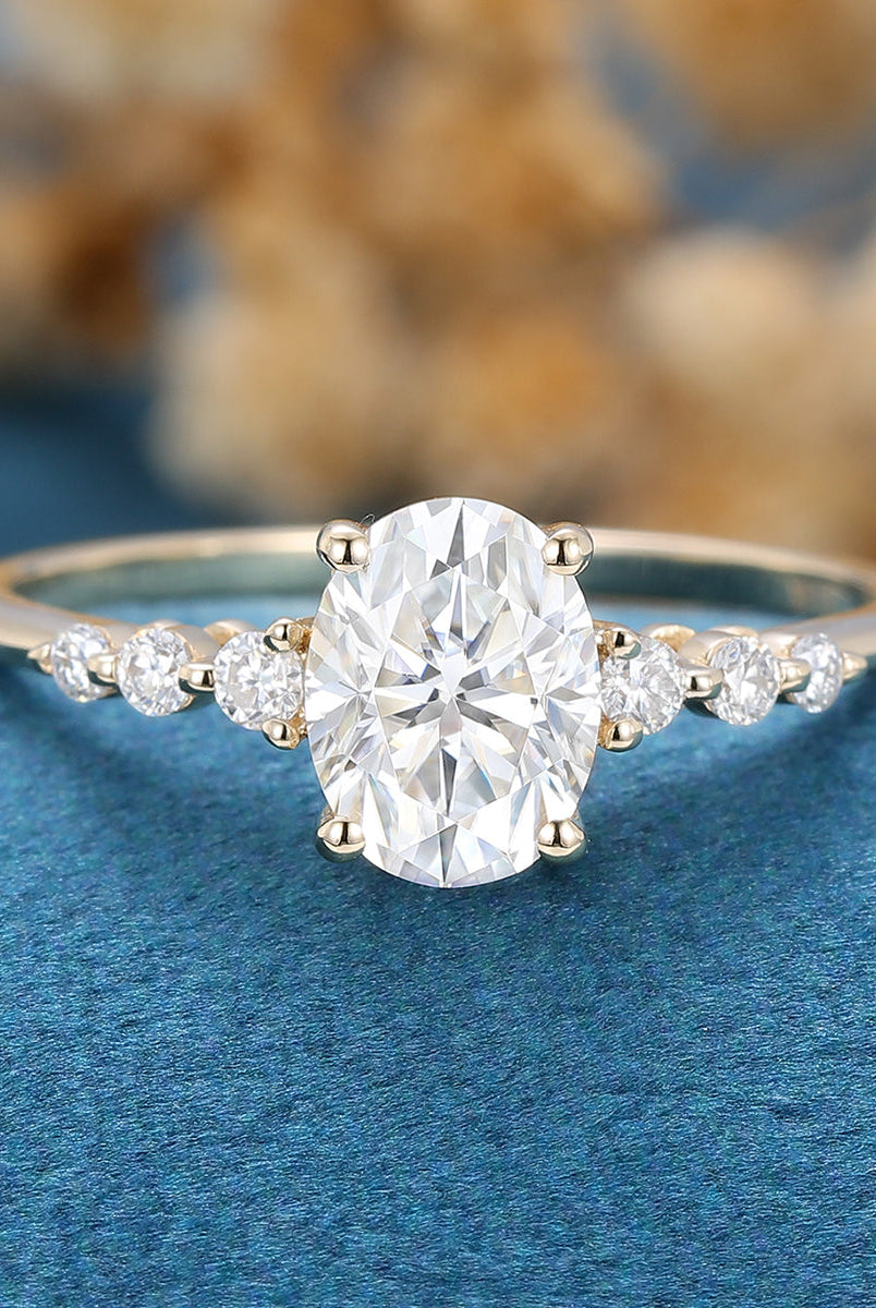 1-33-ct-oval-shaped-moissanite-solitaire-pave-engagement-ring-2