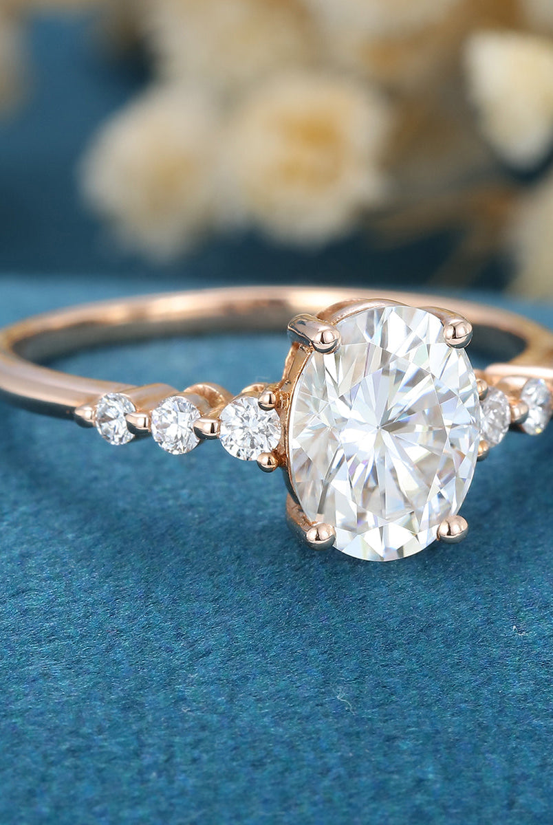 oval-shaped-moissanite-solitaire-pave-engagement-ring