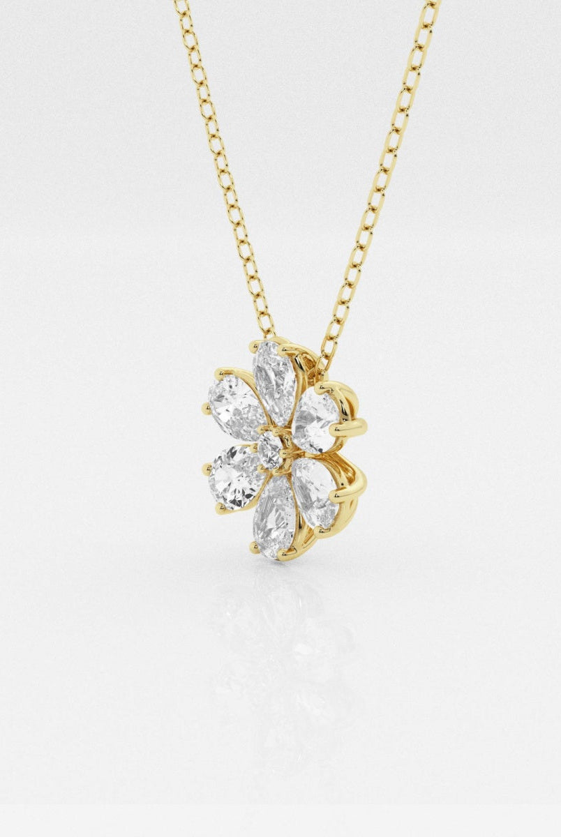 0-93-tcw-round-pear-moissanite-diamond-flower-pandant-necklace