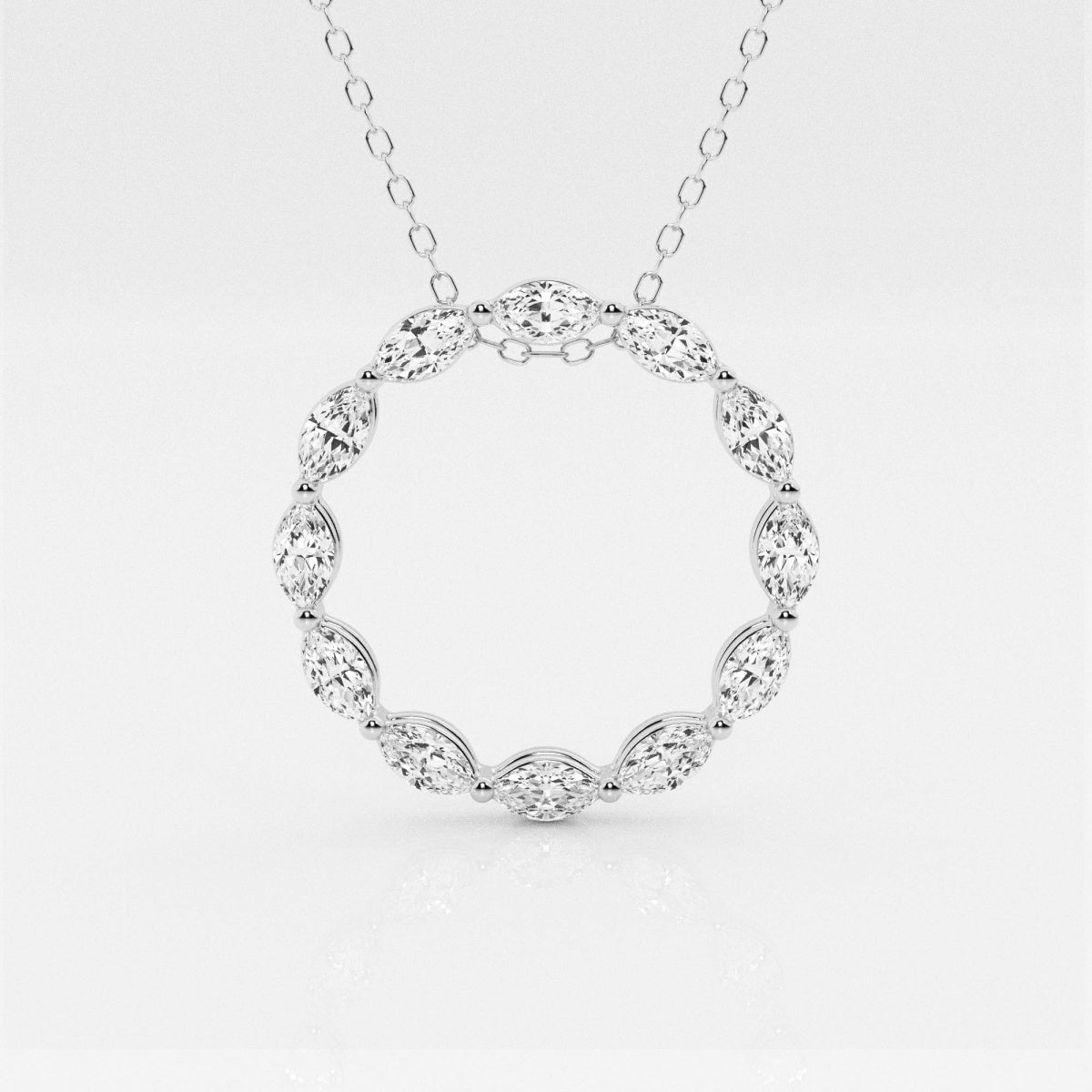 1-01-tcw-maquise-moissanite-diamond-circle-pendent-necklace