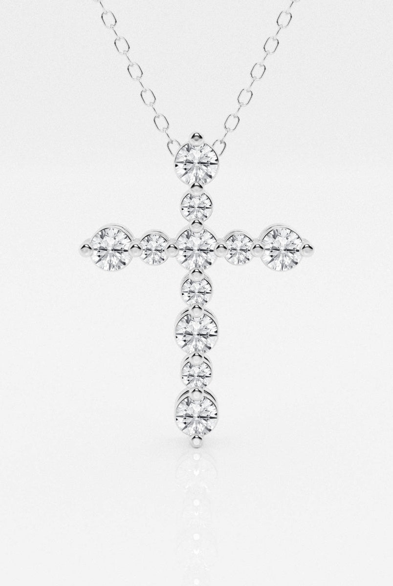 0-75-tcw-round-moissanite-diamond-cross-necklace