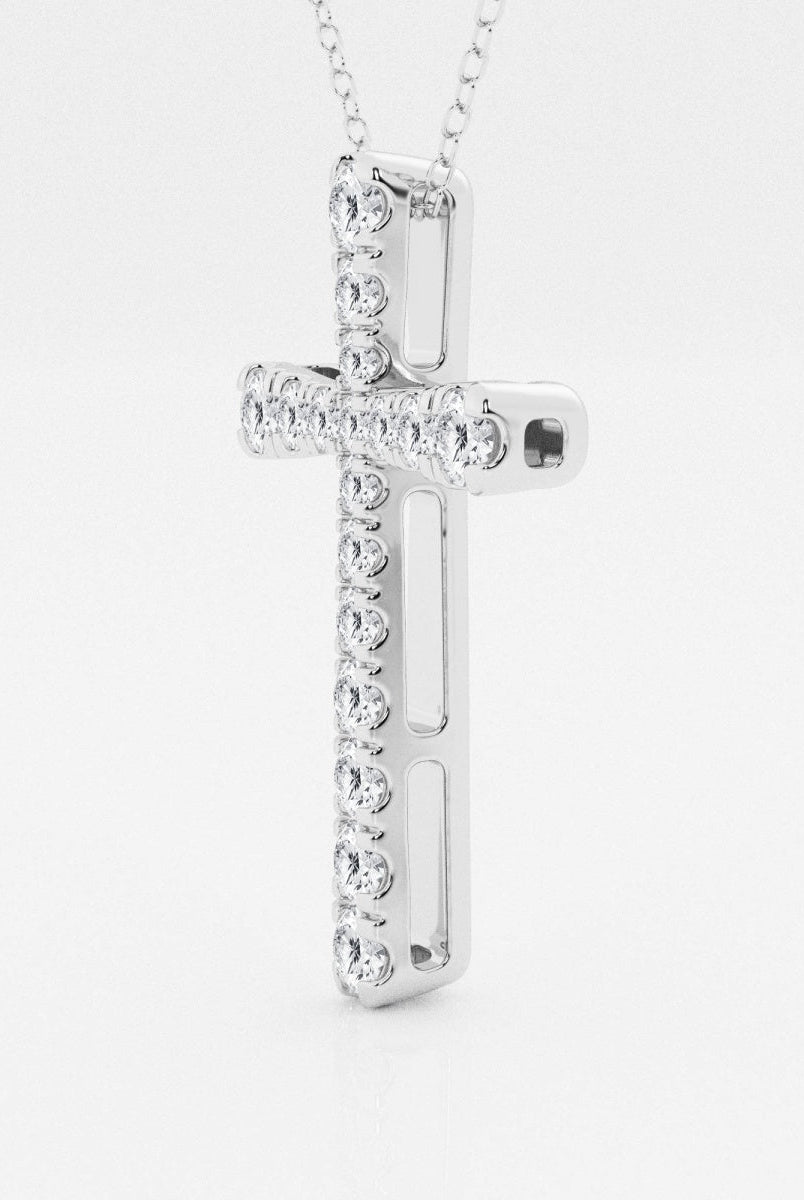 1-03-tcw-round-moissanite-diamond-cross-necklace