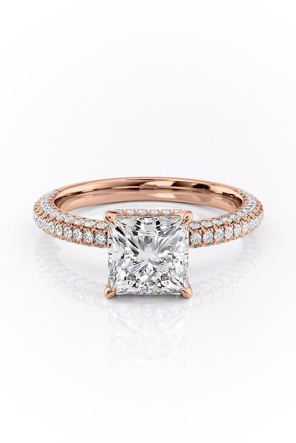 princess-cut-hidden-halo-pave-setting-moissanite-engagement-ring