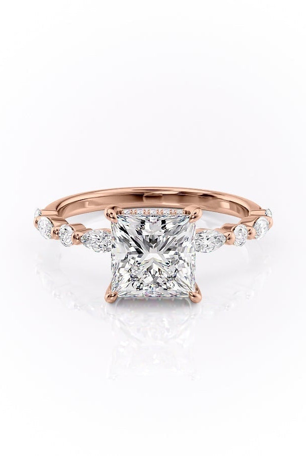 princess-cut-solitaire-pave-setting-moissanite-engagement-ring-3