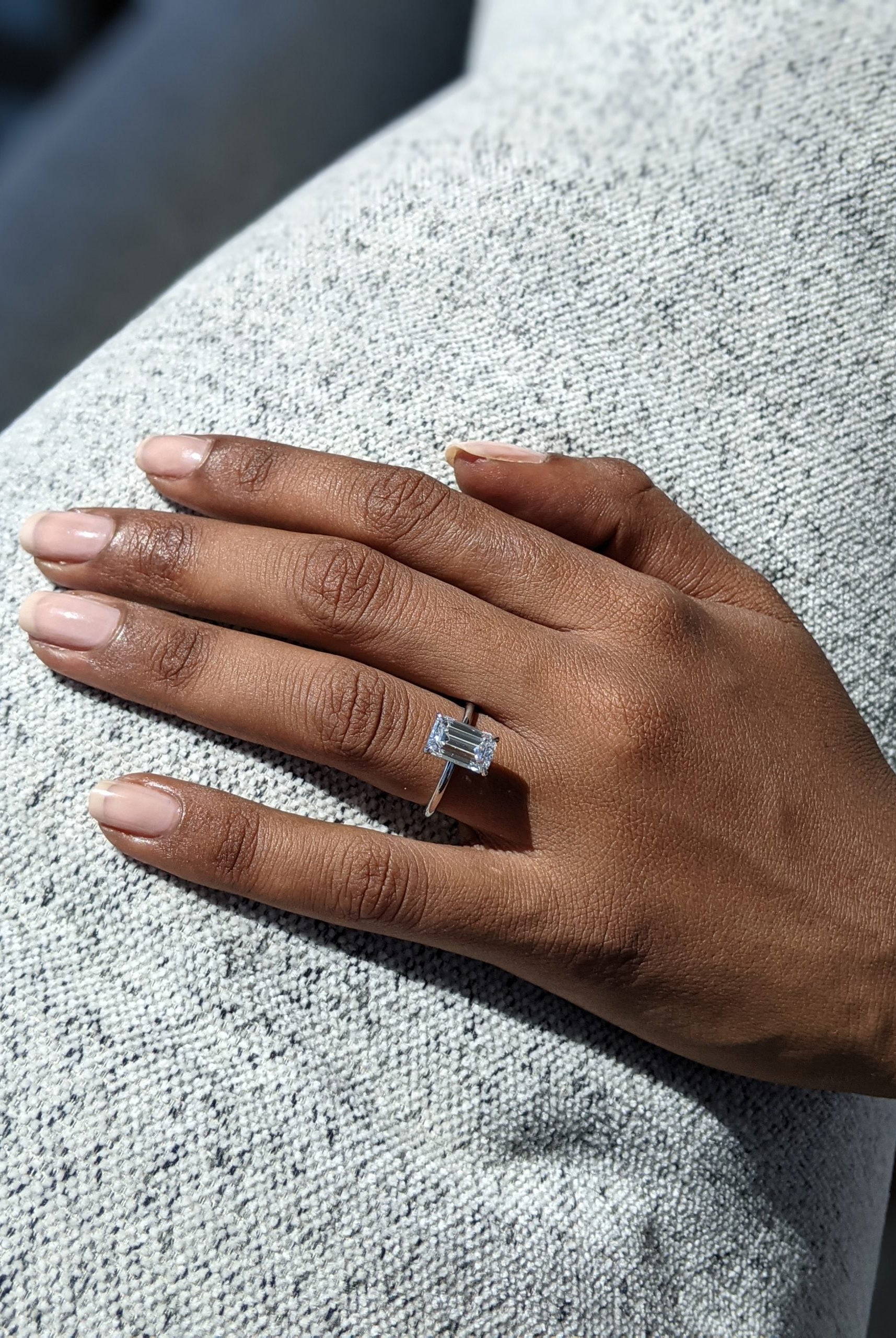 Moissanite jewelry for store relocations USA