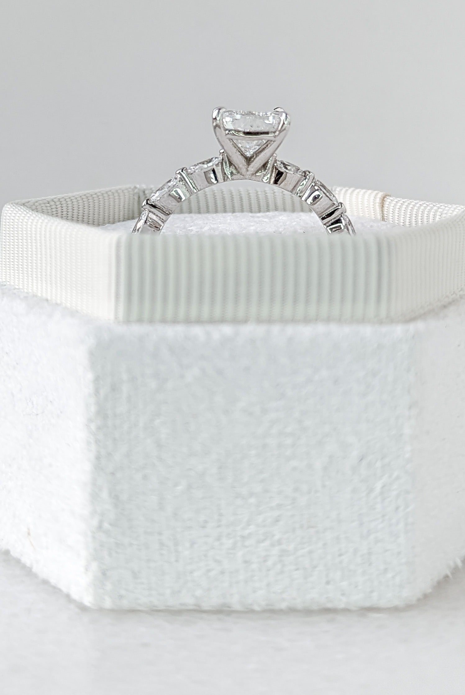 Moissanite wedding and engagement rings
