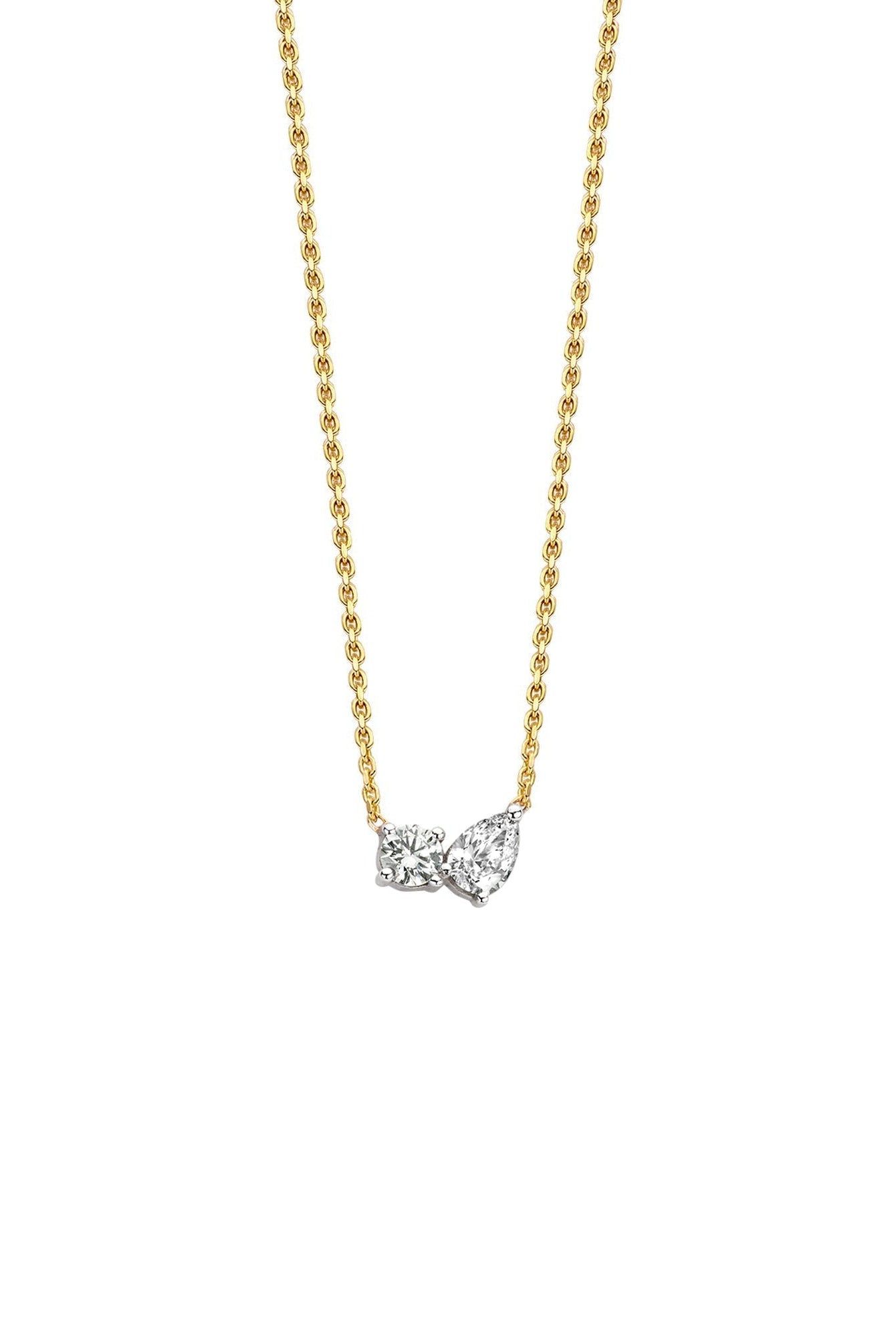 0-42-tcw-round-pear-moissanite-diamond-two-stones-pendent-necklace