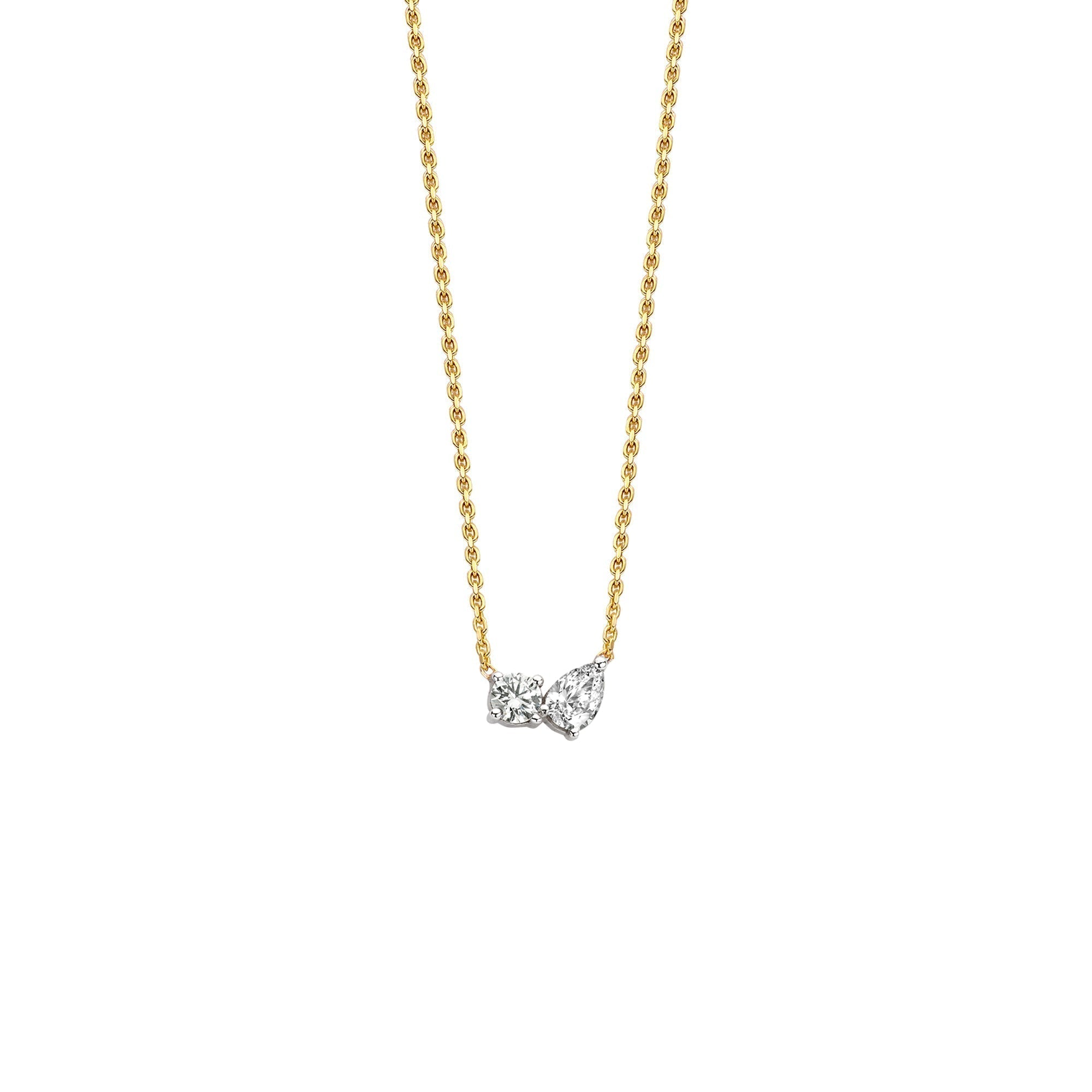 0-42-tcw-round-pear-moissanite-diamond-two-stones-pendent-necklace