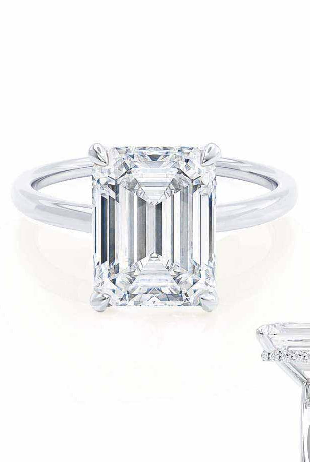 emerald-shaped-moissanite-hidden-halo-style-engagement-ring-2