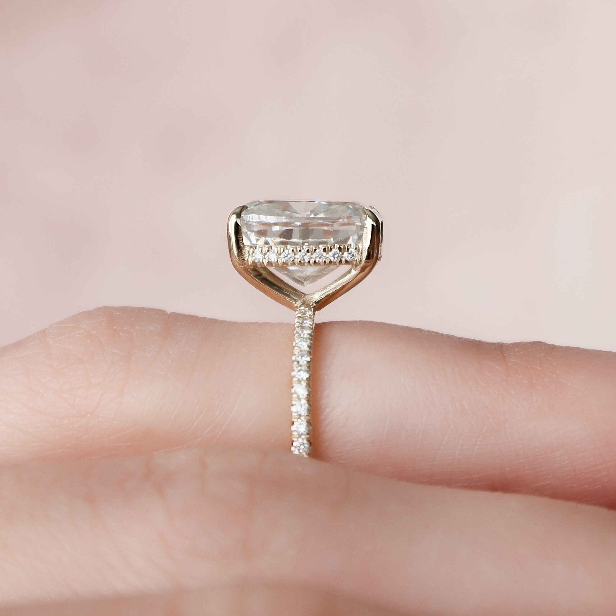 Cushion Proposal Ring