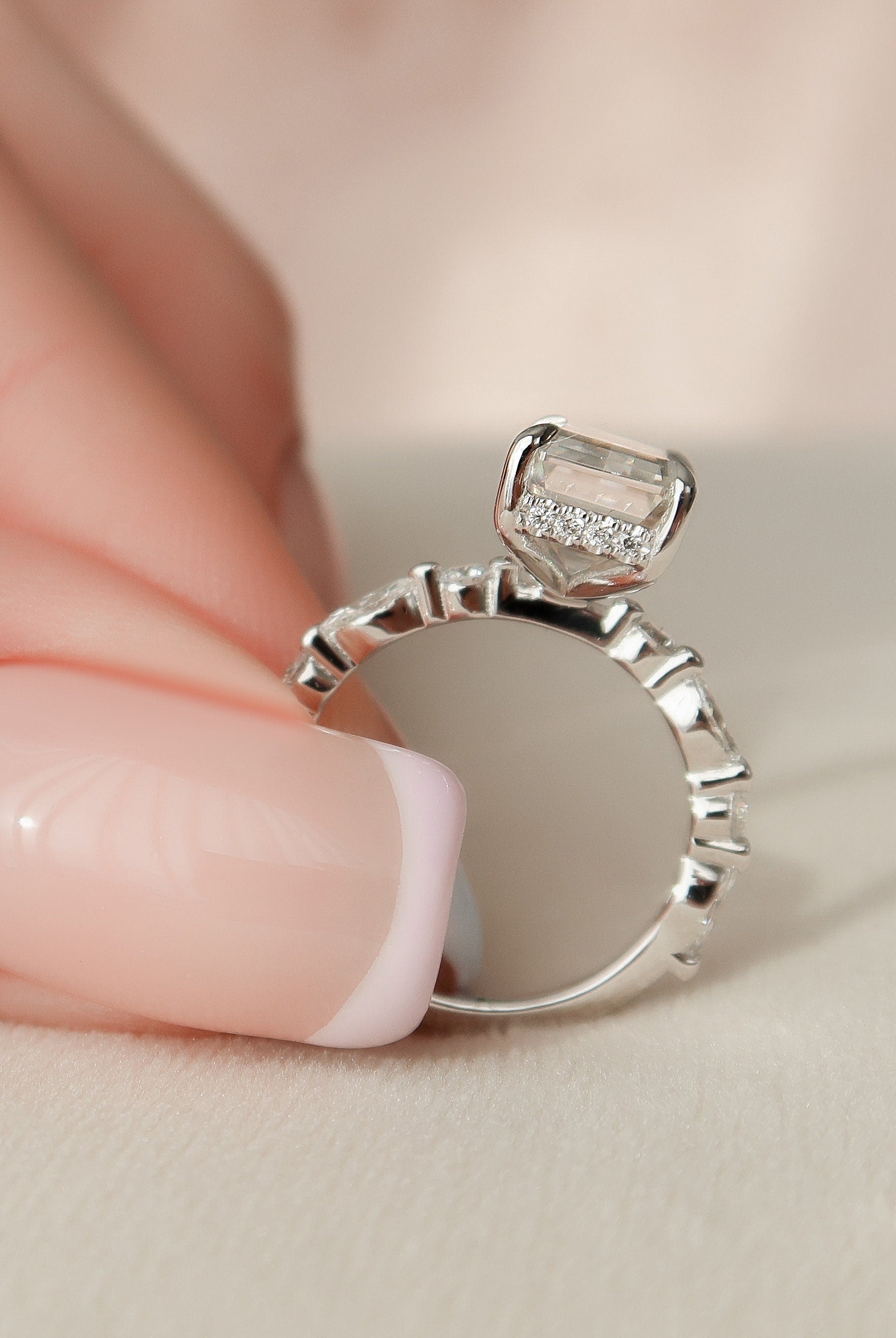 Emerald Cut Ring for Women