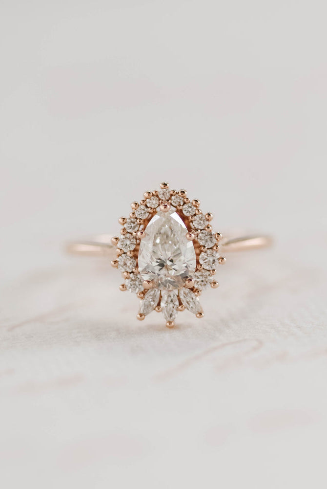 Pear Proposal Ring