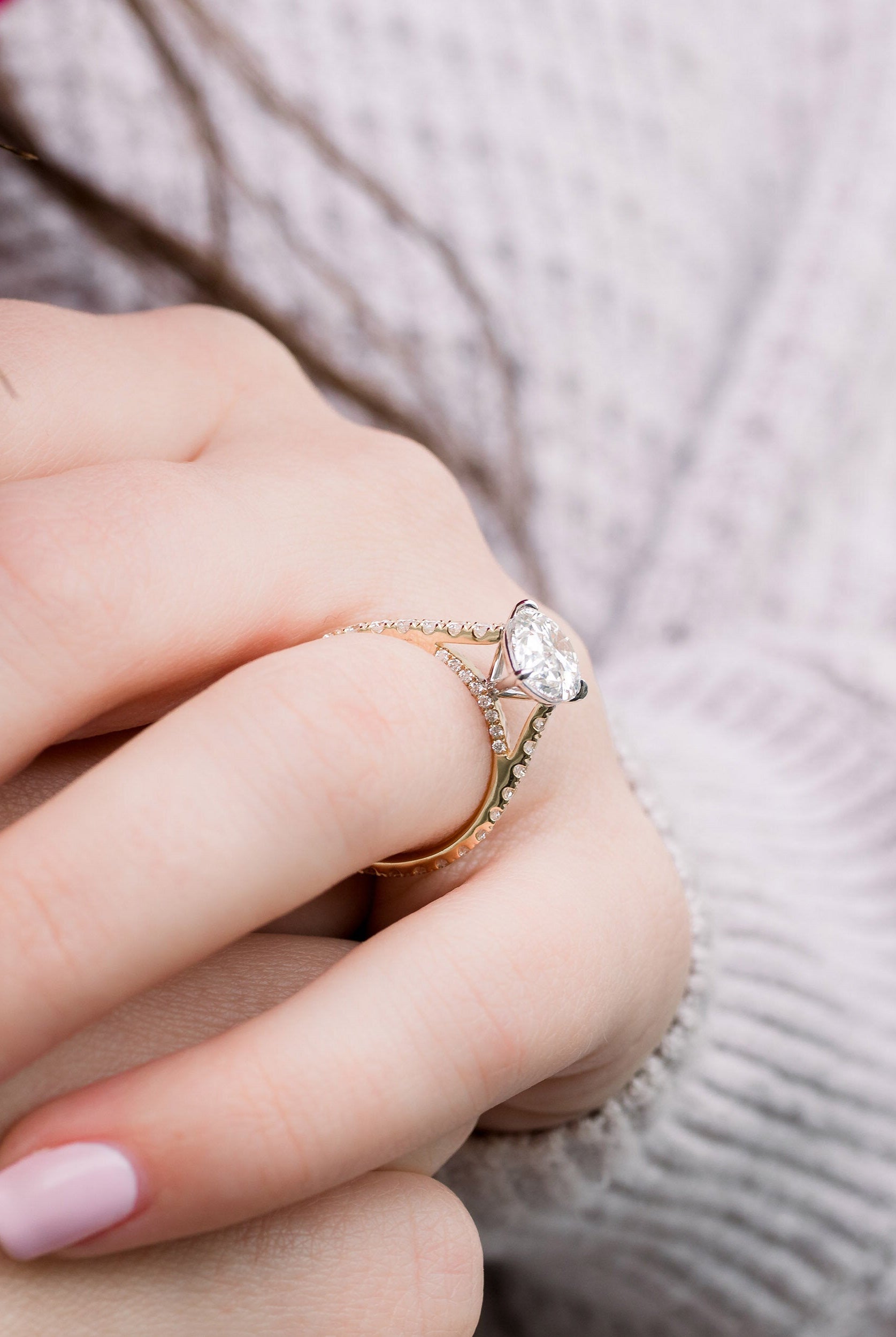 Cathedral Setting Ring