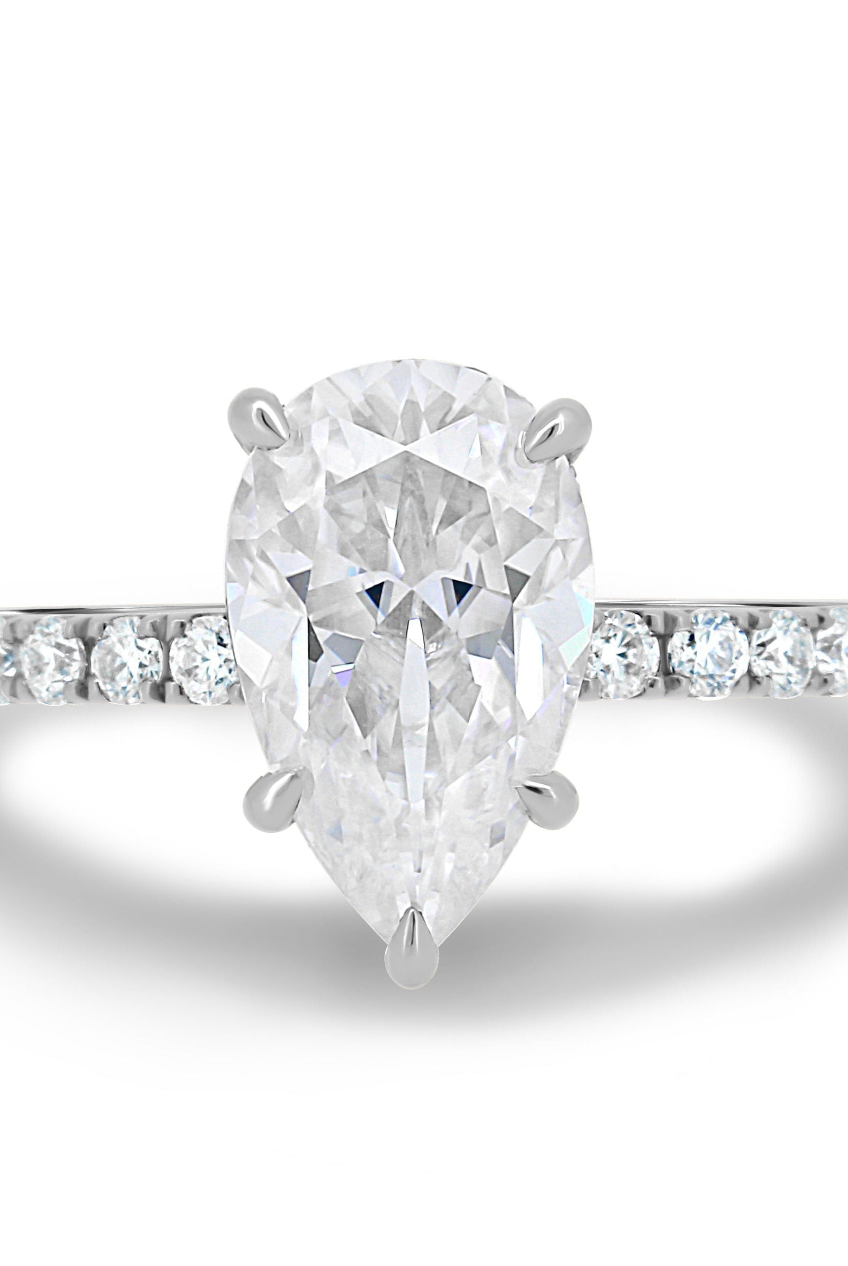 Pear Engagement Ring for Women