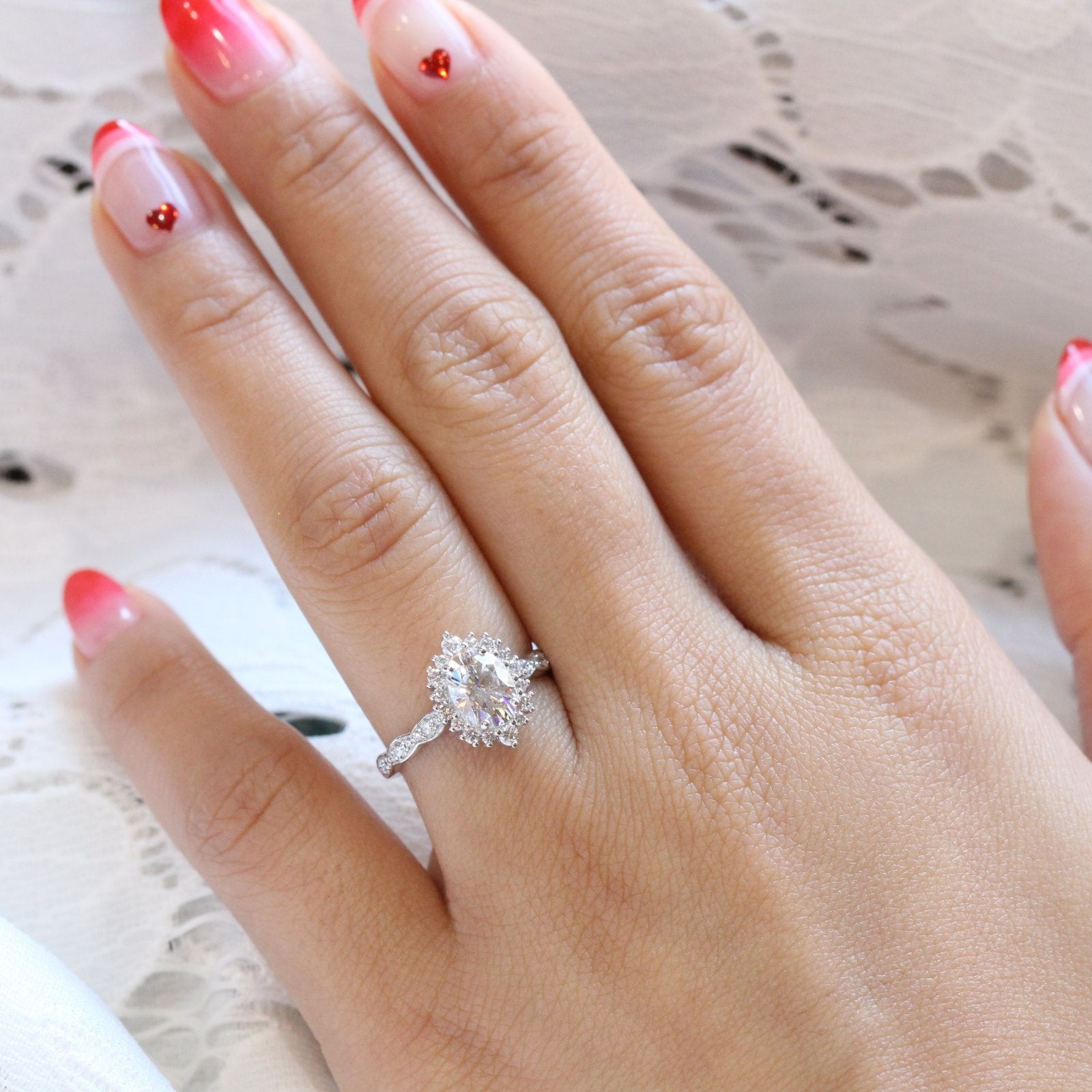 Tiara Engagement Ring