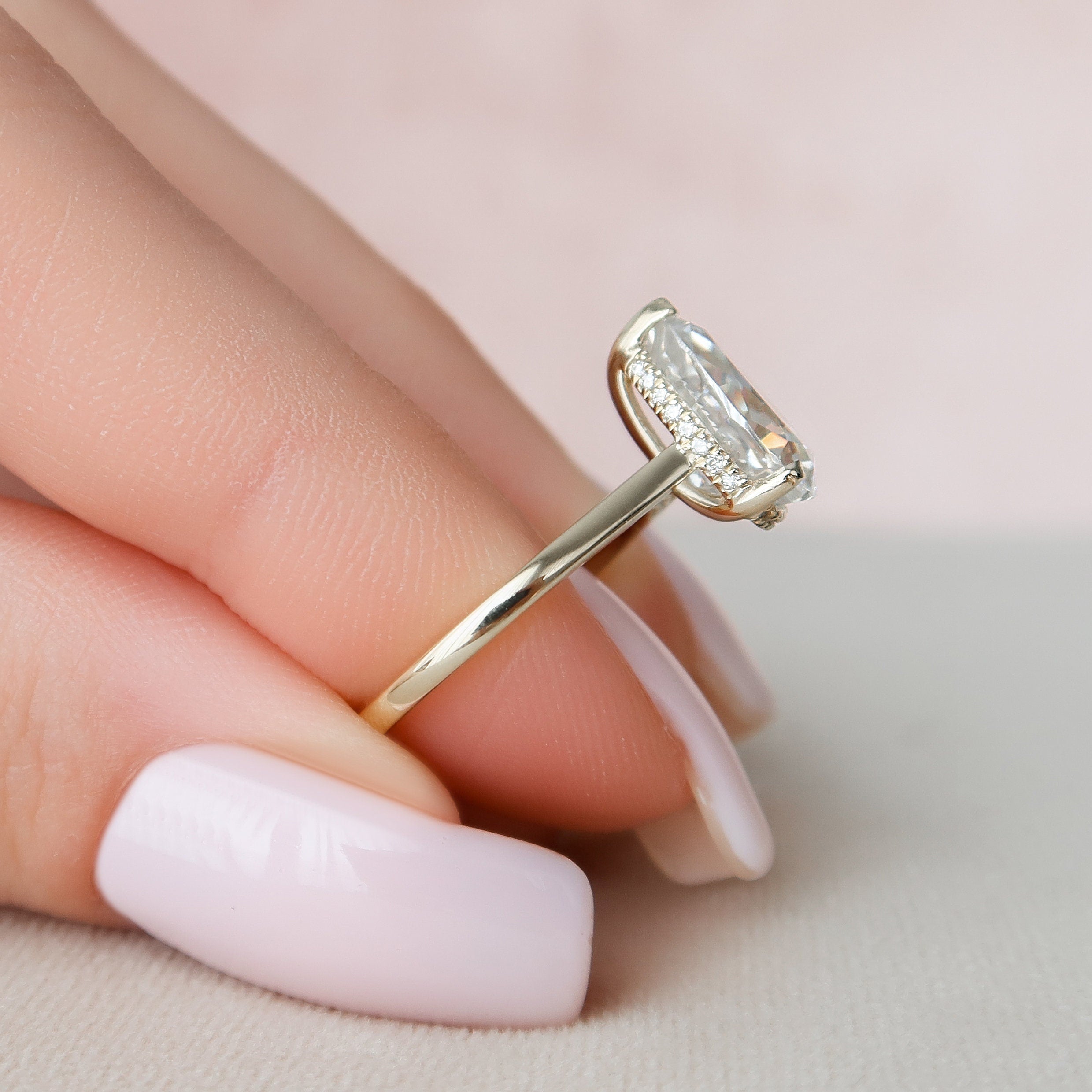 Solitaire Engagement Ring for Women