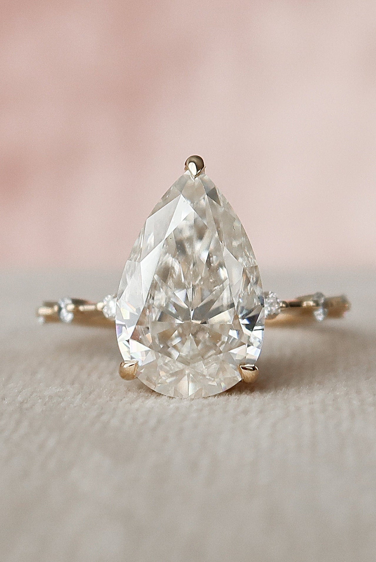 Pear Ring for Women