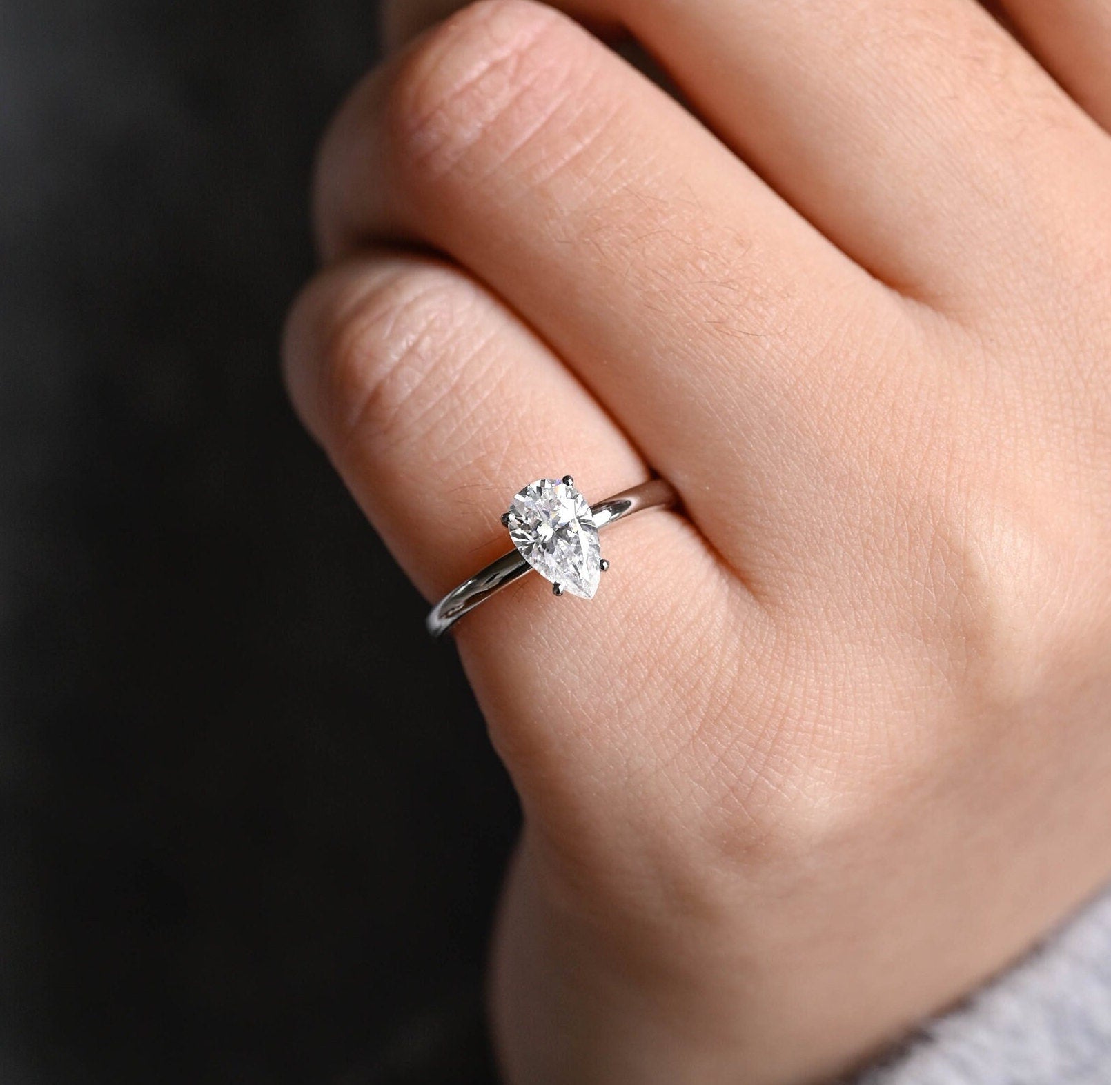 Bridal Moissanite Ring