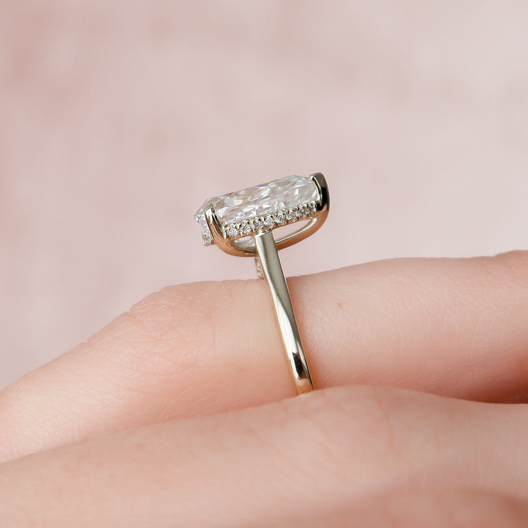 Pear Proposal Ring