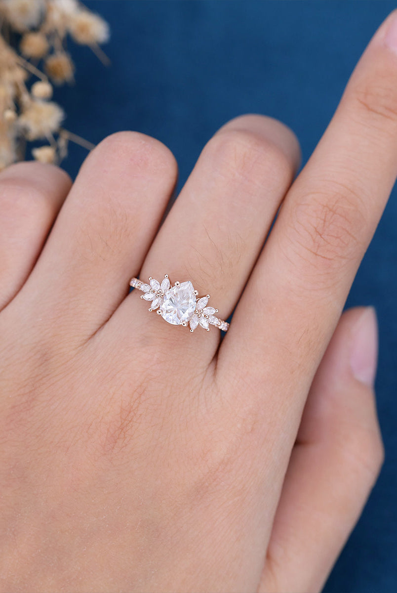 pear-shaped-moissanite-cluster-engagement-ring-12