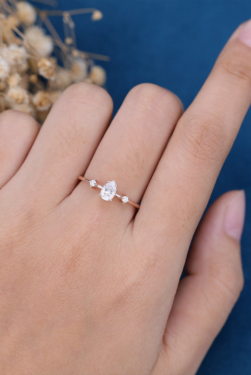 pear-shaped-moissanite-solitaire-engagement-ring