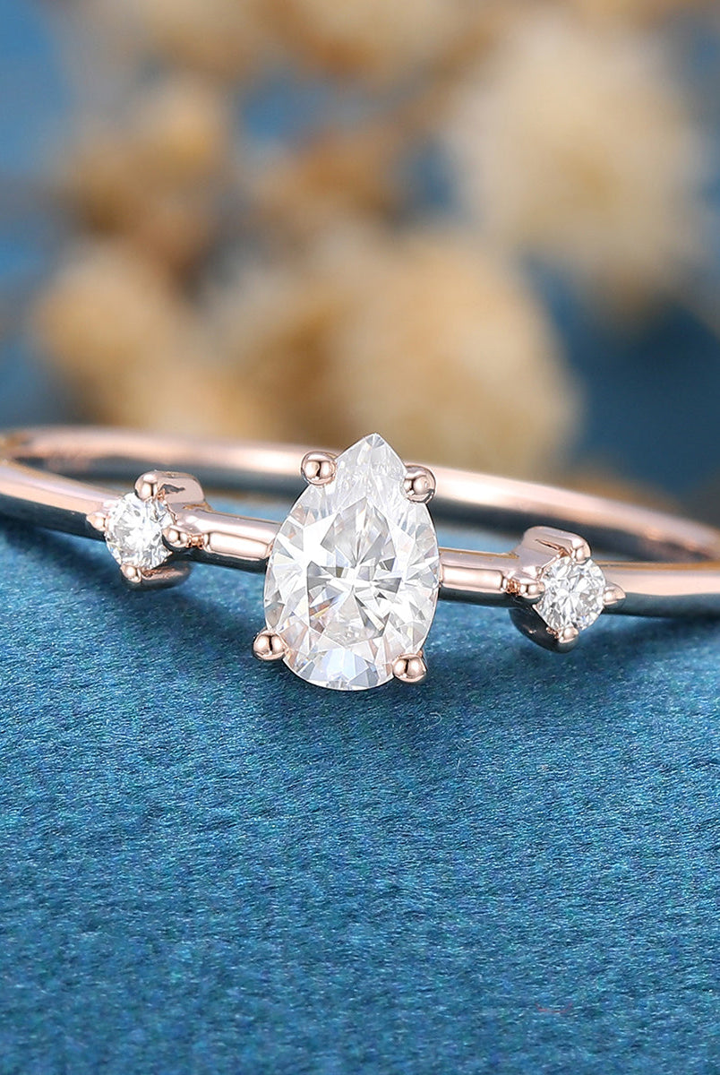 pear-shaped-moissanite-solitaire-engagement-ring