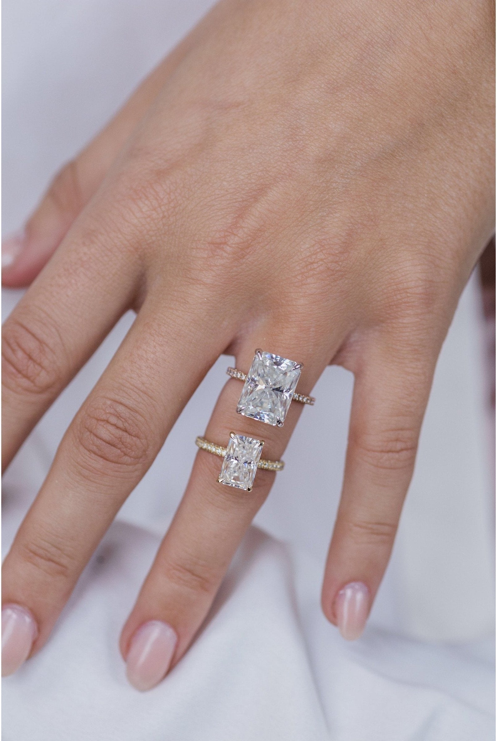 Radiant Solitaire Ring