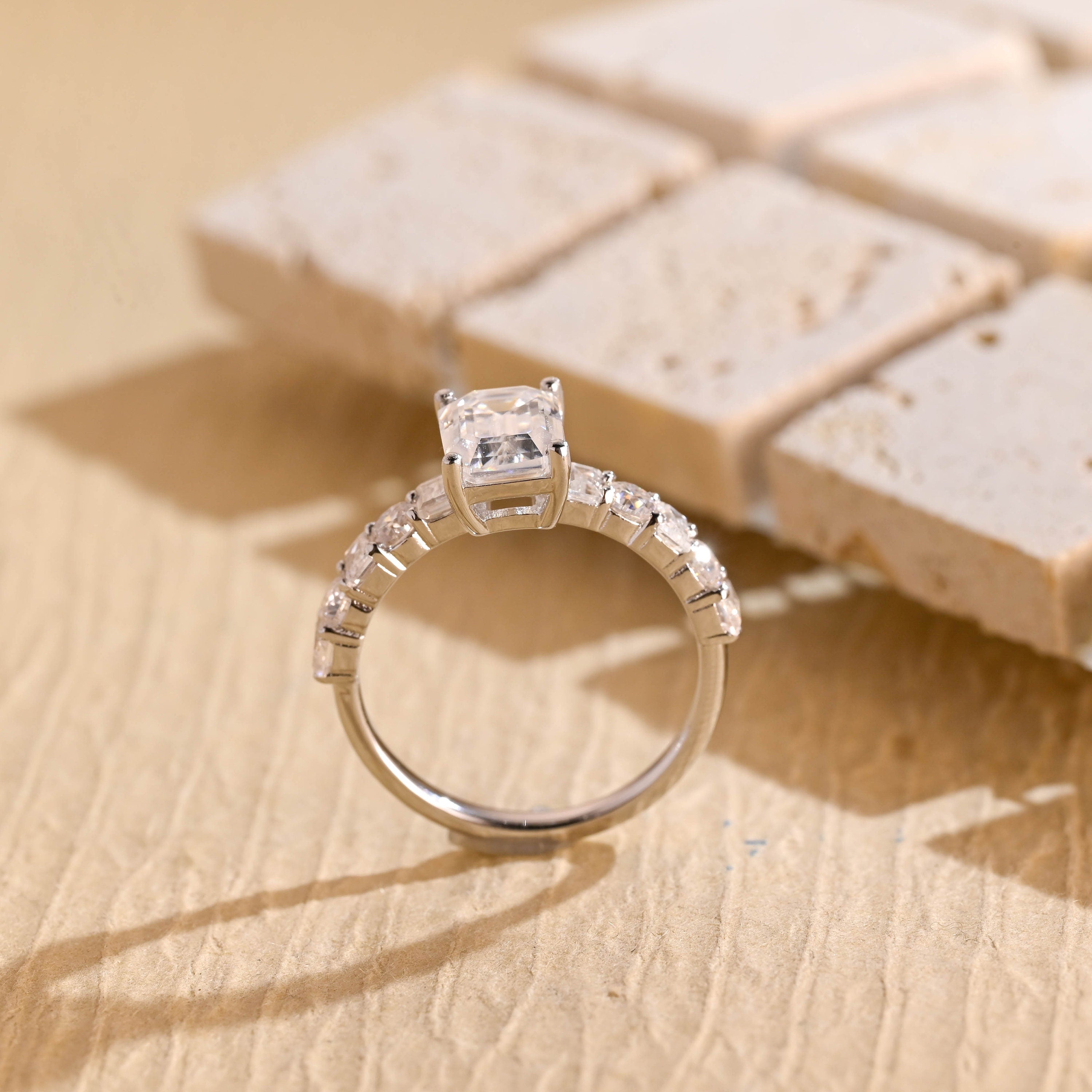Luxury Moissanite Ring