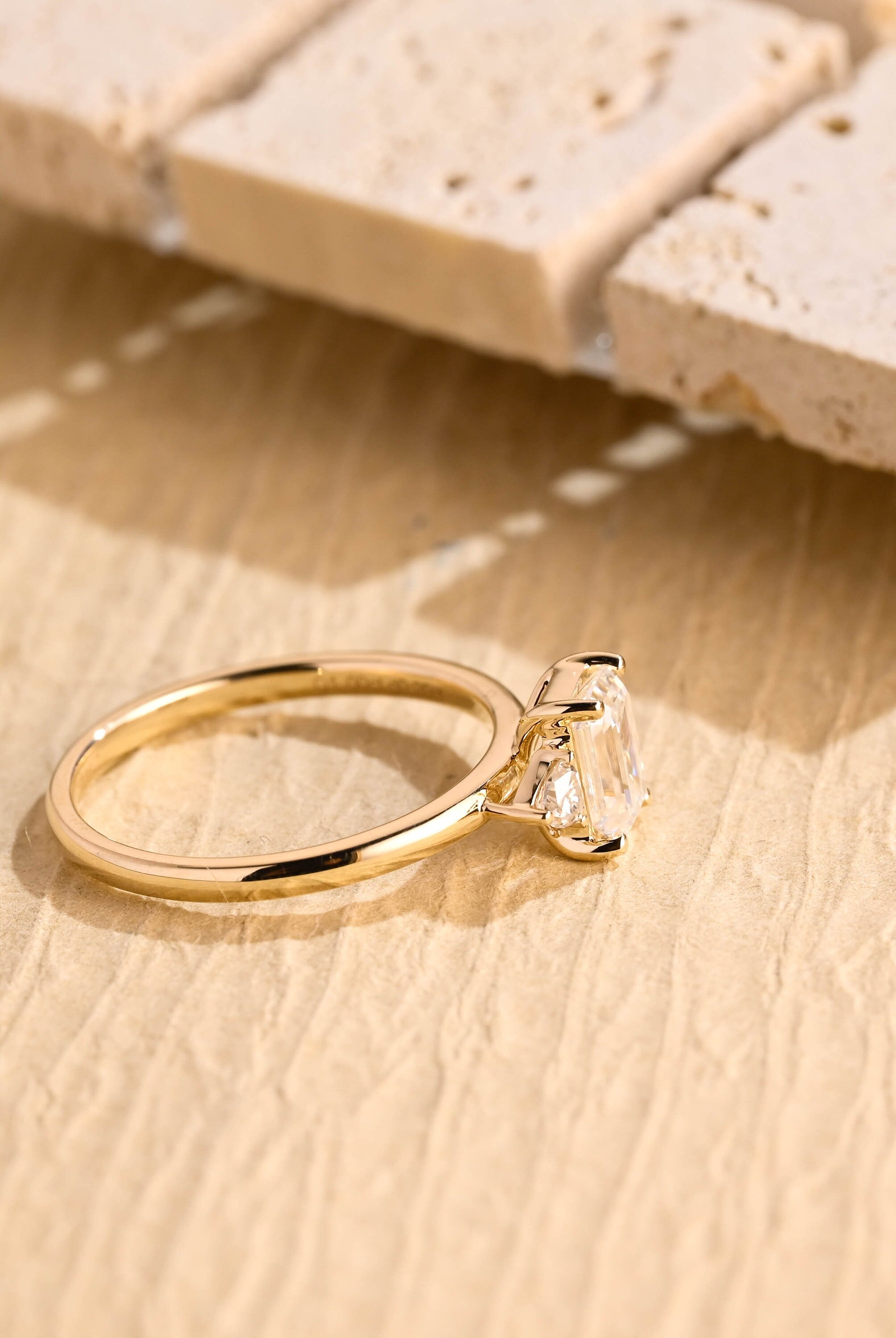 Three Stone Bridal Ring