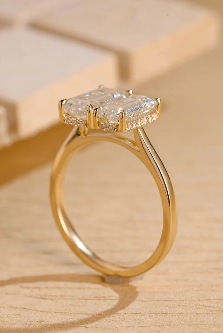 Moissanite Engagement Ring for Women